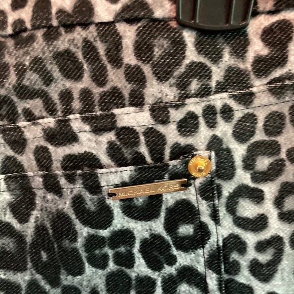 LAST DAY! Michael Kors Leopard Print Leggings - Picture 4 of 6